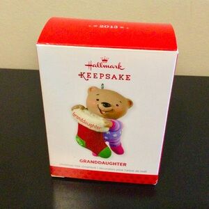 Hallmark Granddaughter Ornament